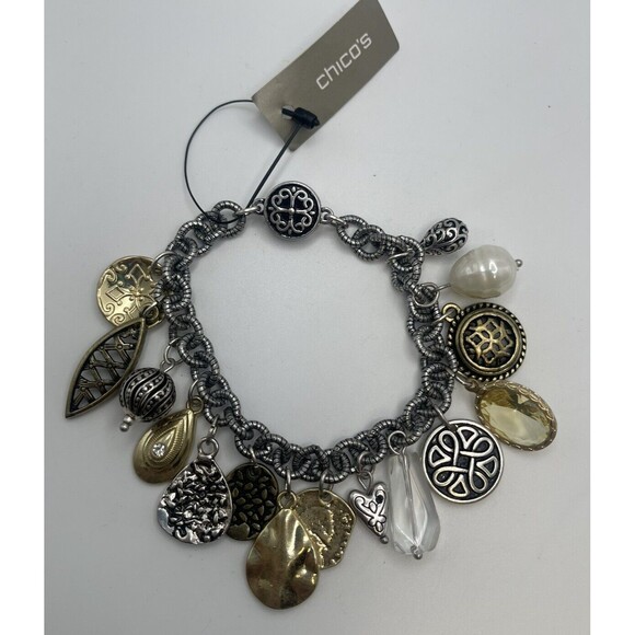CHICO’S GWP Charm Bracelet New - Picture 1 of 7
